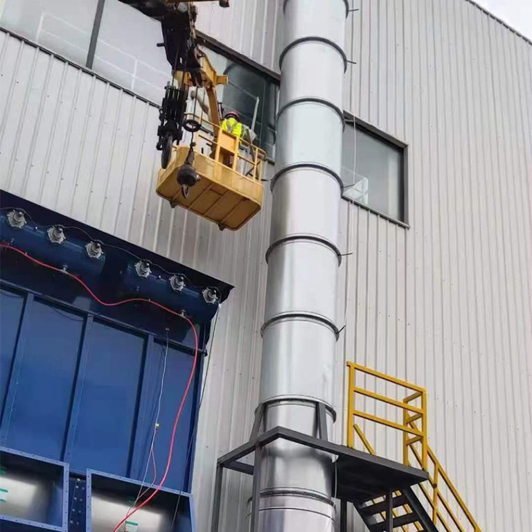 除尘系统管道安装